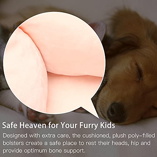 Sofá para Perro,rellena de Fibra Hueca,Super Suave Cómoda,Cama Perros pequeños Lavable a Máquina Cubiertas Extraíbles 40*50*18cm