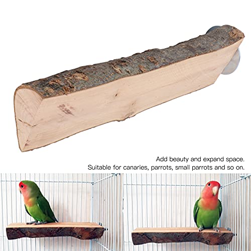 Soporte para percha de pájaro, plataforma de juguete, parque infantil de madera natural, hámster, ardilla, planeadores del azúcar, jerbo, rata, ratón, jaula, soportes para ejercicio, juguete(6-7/18)