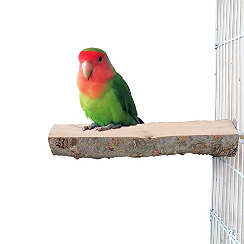Soporte para percha de pájaro, plataforma de juguete, parque infantil de madera natural, hámster, ardilla, planeadores del azúcar, jerbo, rata, ratón, jaula, soportes para ejercicio, juguete(6-7/18)