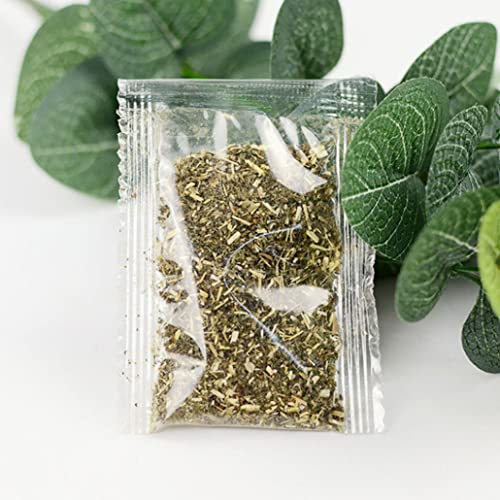 Sraeriot Catnips Extra Fuerte Simply Pet Pet Seco Bagged Cat Mint Mint Hierba para Juguetes De Cat, Catnip