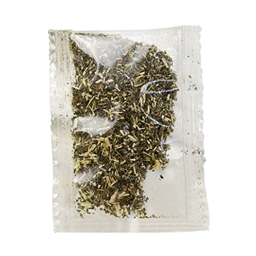 Sraeriot Catnips Extra Fuerte Simply Pet Pet Seco Bagged Cat Mint Mint Hierba para Juguetes De Cat, Catnip