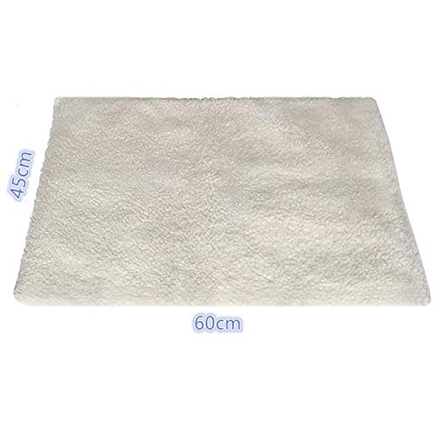 STARPIA 2 Piezas Mantas Autocalentables para Gatos Perros 60x45 cm Manta Térmica para Gatos Perros, Cojín de Calor sin Electricidad y Baterías