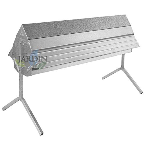 Suinga COMEDERO para CORDEROS. Medidas 208 x 80 cm. Capacidad 110 kg. Fabricado en Chapa Galvanizada