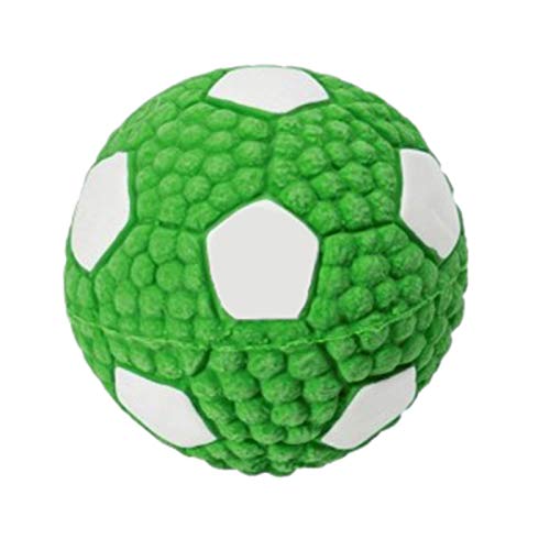 Suministros Mascotas Perro Resistente A Mordeduras Juguete FúTbol Americano EmulsióN Hablar Hay Ruido Rompecabezas Entrenamiento Interactivo De Scream Juguete De Pelota Hinchable,Green,S