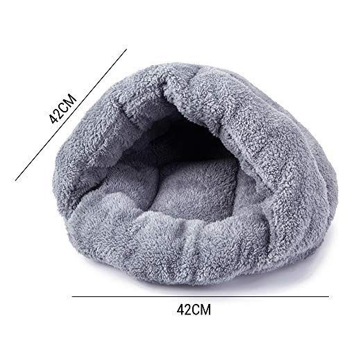 Sunger Cojín cálido para Mascotas, Perro, Gato, Cama de Perro, Cuevas, Calor en Invierno, Acogedor Cama y Accesorios, Adecuado para Mascotas pequeñas