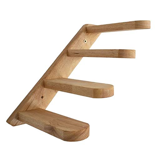 Tabla de rascar para gatos Gato montado en la pared de madera escalada escalada gato escalada marco muebles mascotas gato plataforma de salto Postes rascadores para gatos ( Color : Right to left )