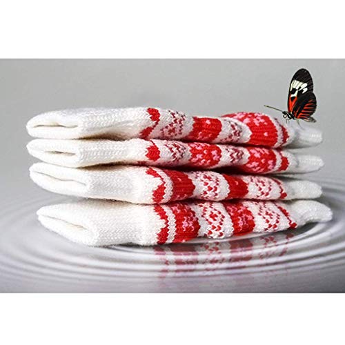 Tenlacum Calentadores de piernas para perros y gatos, 4 unidades, para perros y gatos, para la artritis, para ancianos, perros, gatos, vendaje – (rojo S)
