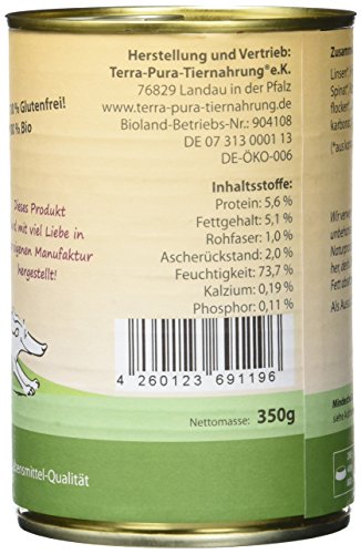 Terra Pura Bio Perros Forro Lente Comida