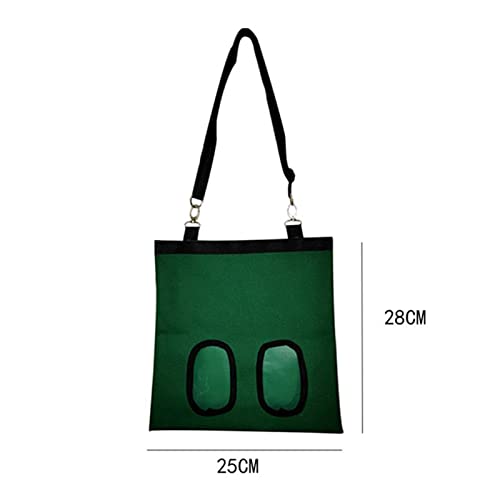 TFGUOqun Bolso de heno Pantera de alimentación de la Bolsa de la Bolsa de alimentación Contenedor Dispensador de alimentación for Conejo Guinea Conejillo Pequeños Animales Pet Pet