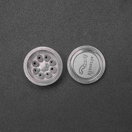 Thunder Cogedera de plastico para Acuario Tanque Tubo de trampa Trampa para sanguijuelas gusano planarian 8 hoyos transparentes