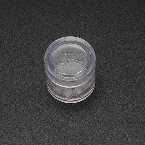 Thunder Cogedera de plastico para Acuario Tanque Tubo de trampa Trampa para sanguijuelas gusano planarian 8 hoyos transparentes