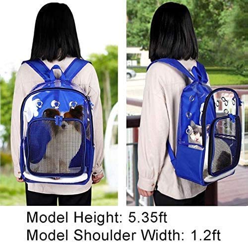 TIANYOU Comportante Cat Portrador Portrador Port Portendiente Cats Portátil Cats Bolsage Bolso de Portador de por Dog Ajustable Viaje Transparte Bolsa de Pet Perrito Que Lleva Mesh