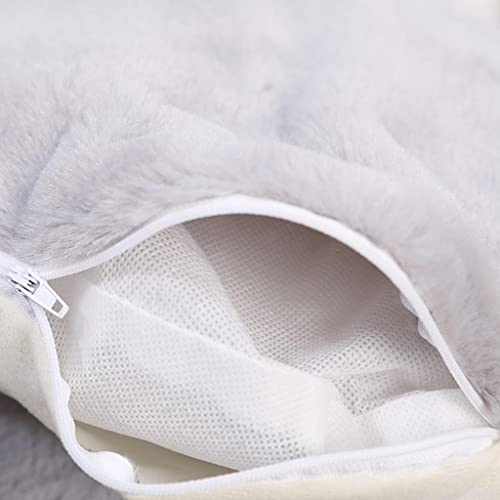 TISHITA 2 en 1 Linda Cama para Perros y Gatos, Cama para Perros y Gatos durmiendo para Jugar, Alfombra para Cama para Perros, Funda extraíble y Lavable, Los 40x40x31cm