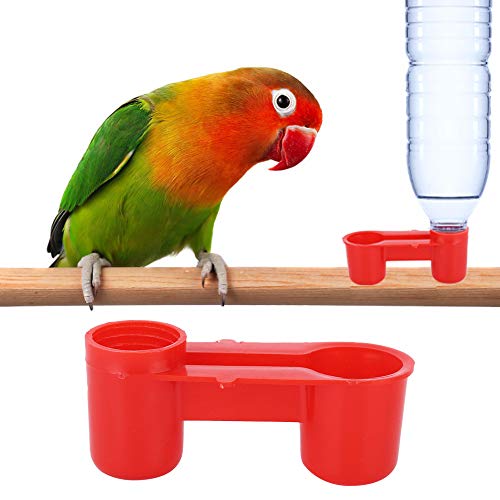 Tomantery Bebedero Automático, Bebedero para Pájaros Dispensador De Agua para Pájaros Alimentador De Agua para Pájaros Resistente A La Corrosión Estable Suave No Es Fácil De Romper para