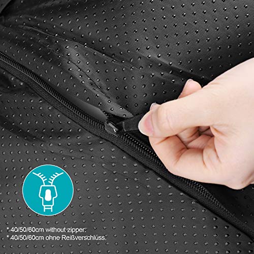 Toozey Cama para Perros Gatos Lavable, Cama Redonda Felpa para Perros Antiestres, Cojín para Perrito Pequeños Medianos Grandes Perros y Gatos, Suelo Antideslizante, Extraíble, Gris, Ø 70CM - XL