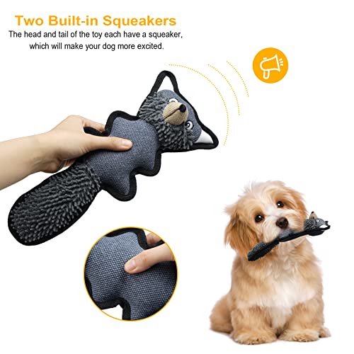 Toozey Juguetes para Perros Cachorros - 3 Unidades Mordedor Perro Peluche para Perros Cachorro Juguetes Perros Pequeños - Juguetes para Perros Grandes Juguetes Interactivos para Perros