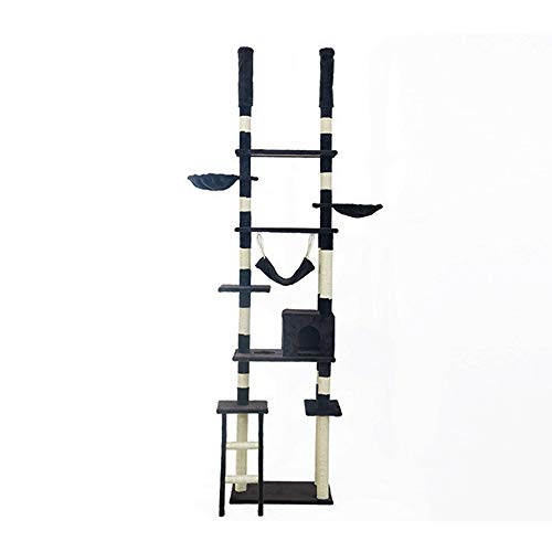 Torre del árbol del Gato Juguete del Gato por arañazo de Gato del Gato del Gato Junta Trampolín Plataforma de Salto Grande Gato Árbol Que Sube del árbol Arena for Gatos Muebles del Gato