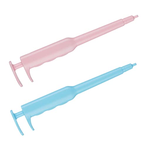 Toyvian 2 Unids Cat Pill Shooter Pet Pet Pastet Dispensador Piller Píldora Píldora Pet Pet Tablet Jeringa Pusher Punta Pet Pet Alimentador de Medicina para Alimentarse Animales