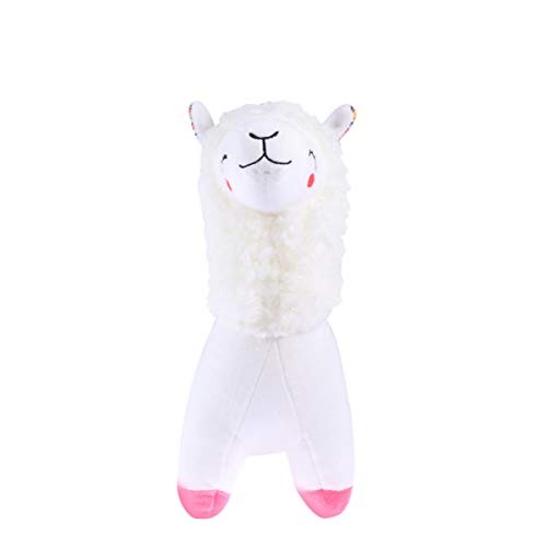 Toyvian Linda Alpaca Alpaca Felpa Juguete cojín de Alpaca Animales de Peluche de Felpa muñeca de Juguete bebés de Regalo de cumpleaños