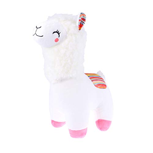 Toyvian Linda Alpaca Alpaca Felpa Juguete cojín de Alpaca Animales de Peluche de Felpa muñeca de Juguete bebés de Regalo de cumpleaños