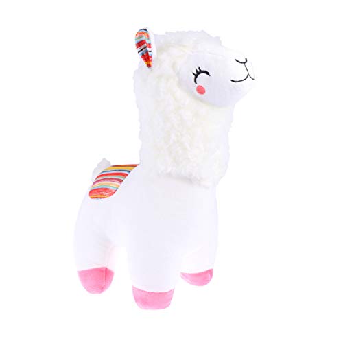 Toyvian Linda Alpaca Alpaca Felpa Juguete cojín de Alpaca Animales de Peluche de Felpa muñeca de Juguete bebés de Regalo de cumpleaños
