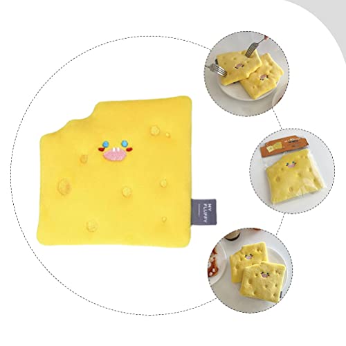 Toyvian Peluche Perro pisada Queso Queso forrajeo de Mascotas cojín chillido Mascota olfating Almohadilla Mascota Juguete