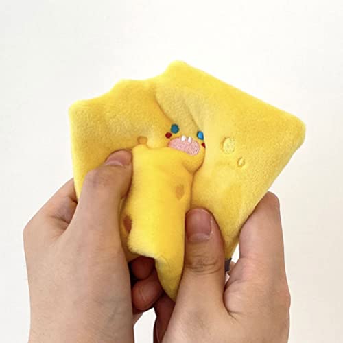 Toyvian Peluche Perro pisada Queso Queso forrajeo de Mascotas cojín chillido Mascota olfating Almohadilla Mascota Juguete