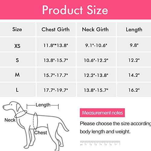 Traje De Recuperación Chaleco para Perros Y Gatos, Protector De Heridas Abdominales, Ropa Quirúrgica Médica para Cachorros, Cono E Collar Alternativo Después De La Cirugía Desgaste,2 Paquetes,E,S
