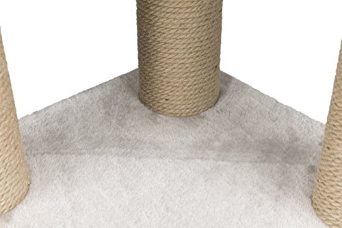 Trixie 44420 Poste Rascador Ivan, 82 cm, Gris Claro