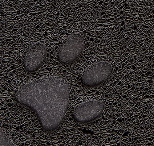 Trixie Alfombrilla Bandeja Gato, PVC, 37x45 cm, Antracita
