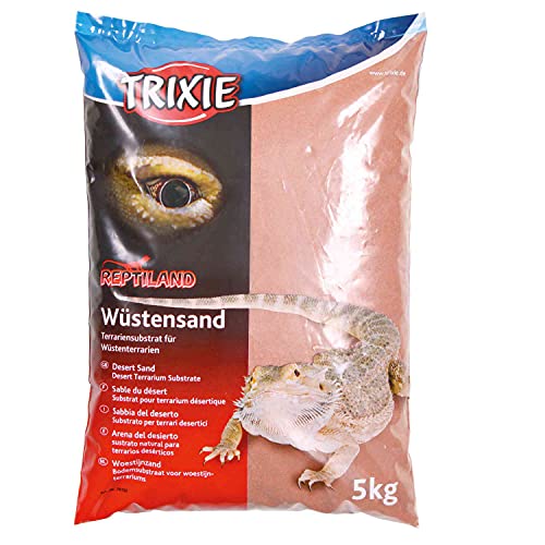 Trixie Arena Desértica para Terrarios, 5 kg, Roja, Reptiles