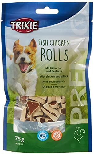 Trixie PREMIO Rollos de pollo y pescado - 75 g