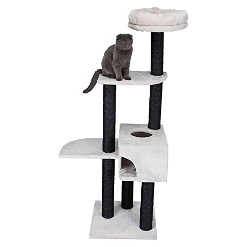 Trixie Rascador Nita, 147 cm, Gris Claro, Gato