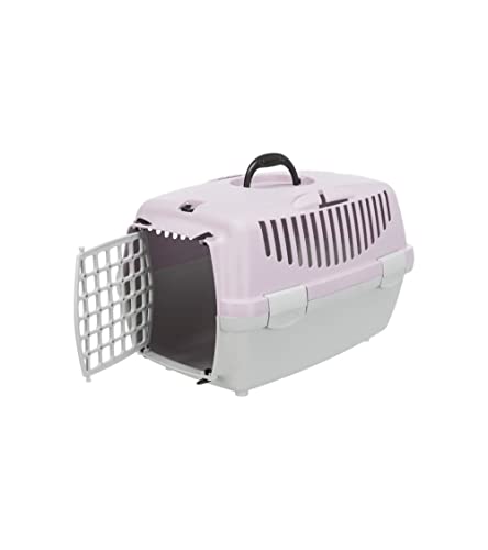 Trixie Transportín Capri 1, XS:32×31×48cm,GrisCla/LilaCla