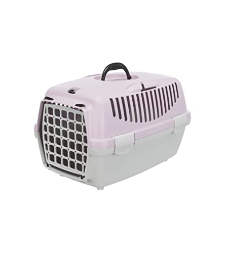 Trixie Transportín Capri 1, XS:32×31×48cm,GrisCla/LilaCla