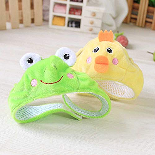 TUOLUO Cute Dog Hat Animal Shape Dog Cap Accesorios para Mascotas Baratos Gorras para Perros Sombreros Mascotas Disfraz Divertido Cosplay Pet Dog Hat Chihuahua S/Verde Claro