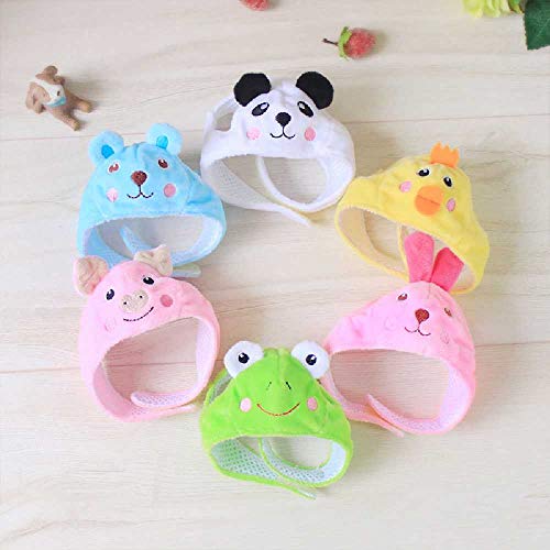 TUOLUO Cute Dog Hat Animal Shape Dog Cap Accesorios para Mascotas Baratos Gorras para Perros Sombreros Mascotas Disfraz Divertido Cosplay Pet Dog Hat Chihuahua S/Verde Claro