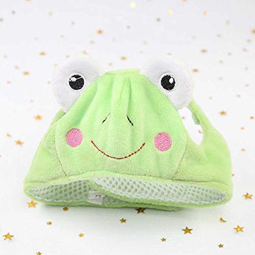 TUOLUO Cute Dog Hat Animal Shape Dog Cap Accesorios para Mascotas Baratos Gorras para Perros Sombreros Mascotas Disfraz Divertido Cosplay Pet Dog Hat Chihuahua S/Verde Claro