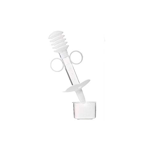 U-M Alimentador Pequeño Mascota Cachorro Gato Gatito Leche Enfermería Cuidado Biberón Stick Alimentador Kit - Blanco