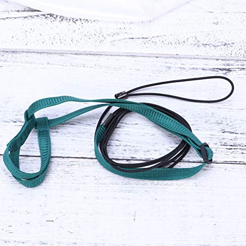 ULTECHNOVO Arnés para pájaros, correa para loros, cuerda de entrenamiento para caminar, plomo de control, arnés para mascotas, cinturón de tracción para periquitos, cacatúas Lovebird