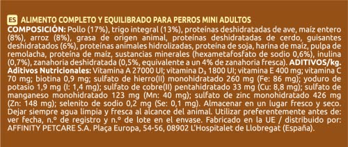 Ultima Pienso para Perros Adultos Mini con Pollo - 3 x 3kg: Total 9kg