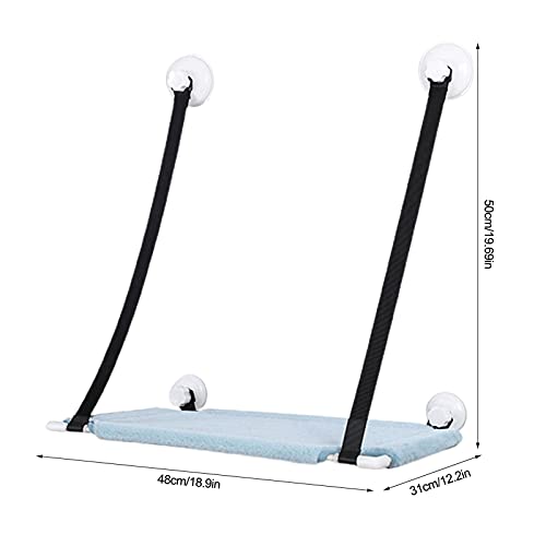 Ventosas para gatos Columpio, Hamaca para gatos, Asiento de descanso para mascotas, Estantes seguros para gatos, Arena para gatos Cama para gatos montada en la pared, Marco para trepar para gatos Esta