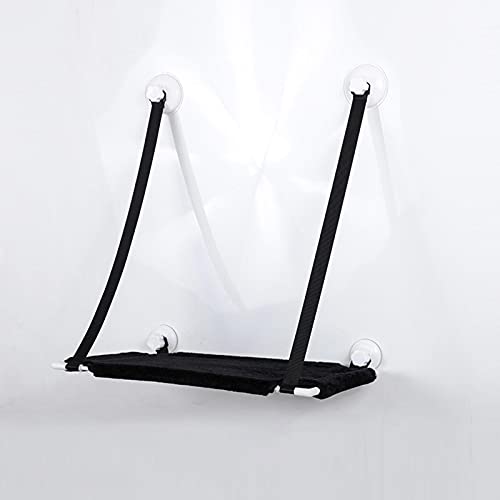 Ventosas para gatos Columpio, Hamaca para gatos, Asiento de descanso para mascotas, Estantes seguros para gatos, Arena para gatos Cama para gatos montada en la pared, Marco para trepar para gatos Esta