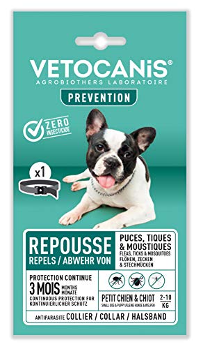 Vétocanis - Collar antiparasitario para Perro pequeño