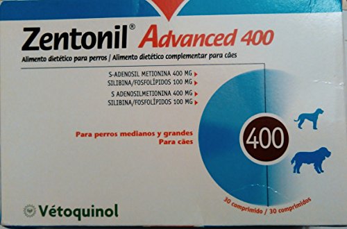 Vetoquinol 416637 Zentonil Advance 400 MG - 30 Comprimidos