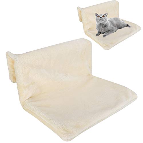 ViaGasaFamido Cama Colgante para Gatos, Hamaca Desmontable Lavable para Gatos, Perchas para Gatos, Ventana, Tumbona, Cama montada, casa de Descanso para Gatos