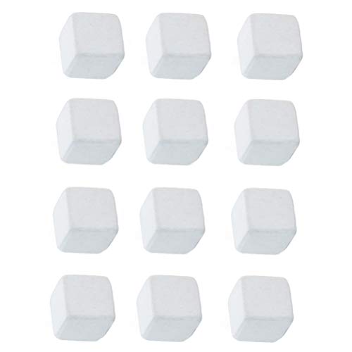 VILLCASE 12 Piezas Pecera Piedra de Calcio Pecera Mineral de Calcio Natural Pecera Piedras Minerales Molares Suplemento de Calcio Piedra de Molienda para Tortuga Pecera Acuario