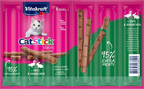 Vita Fuerza gato Snack Cat, 10 sobres de 6 barras