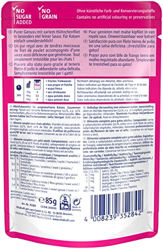VITAKRAFT Vita Fuerza Gato Forro húmedo Forro Poésie Deli de Sauce Pouch Bolsa