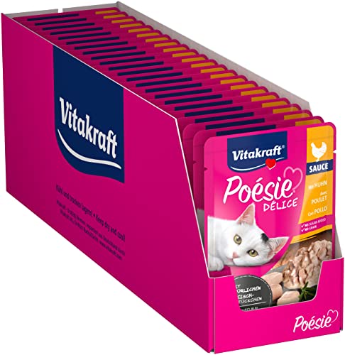 VITAKRAFT Vita Fuerza Gato Forro húmedo Forro Poésie Deli de Sauce Pouch Bolsa